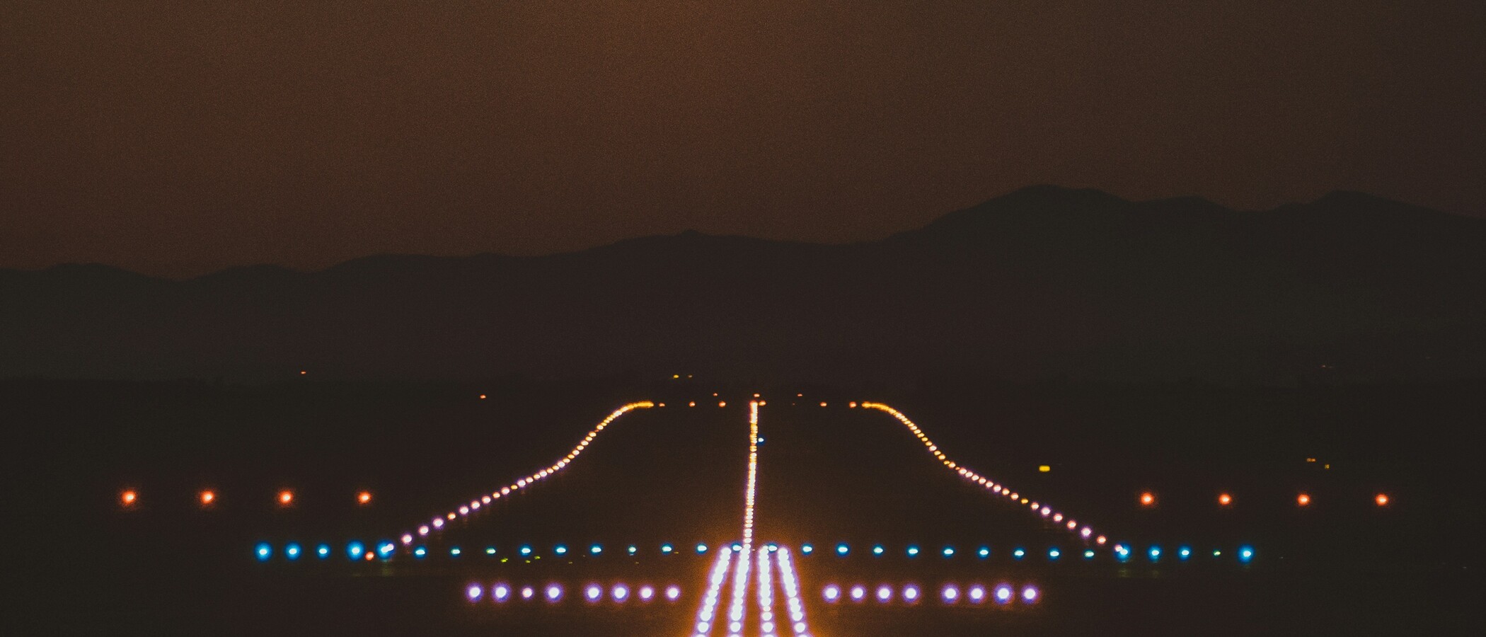 système de balisage d'approche d'une piste d'aéroport