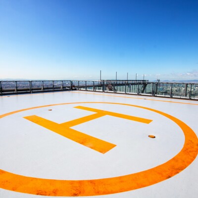 Balisage d'un héliport